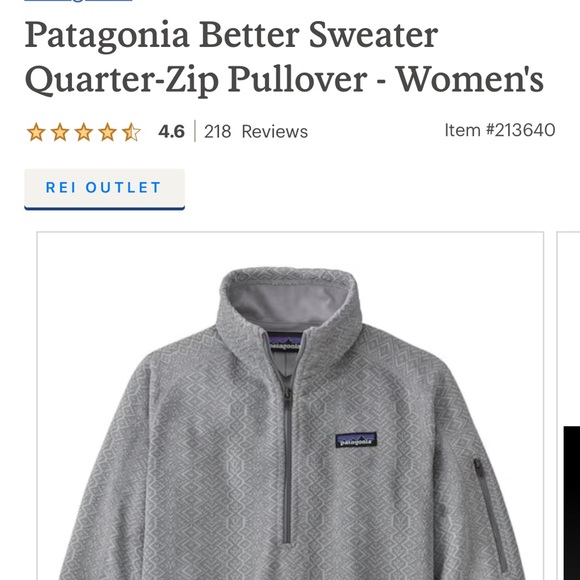 Patagonia Better Sweater Quarter-Zip Pullover - Women's - Picture 2 of 2